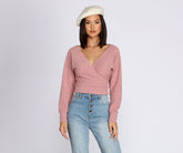 La Femme - Strick-Wickelpullover